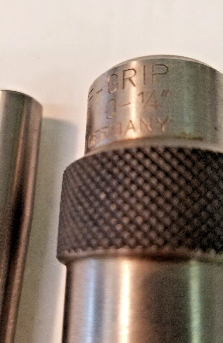 Precision Drill Chuck WILLE-GRIP, Germany, 0-6MM, KEYLESS, w/ #1MT Arbor, NEW
