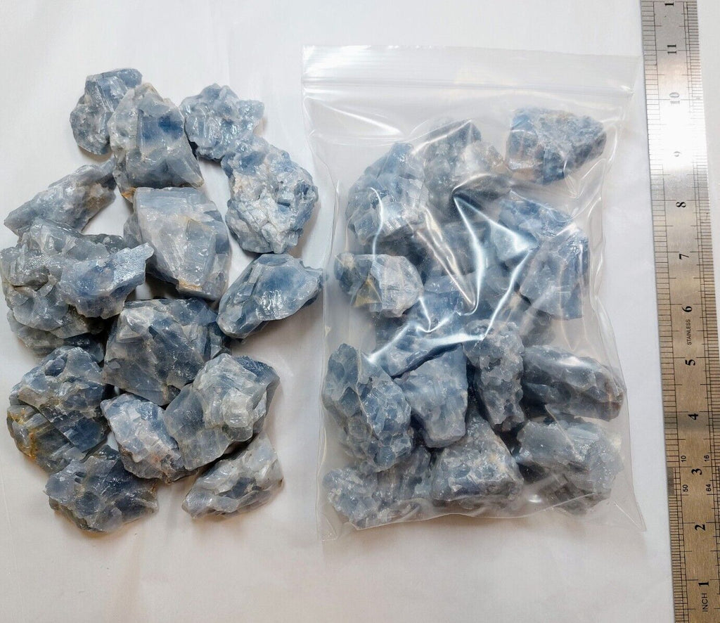 Blue Onyx Calcite Rough 2lb