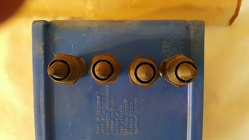 Flared Brass Air/Water Blow Gun Tips with 1/4" NPT Male Thread, 24 pcs.