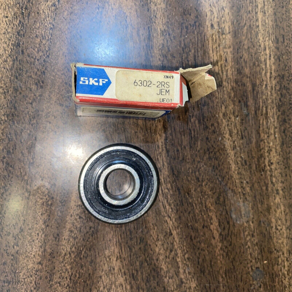 SKF Bearing #6302-2RS, 15x42x13