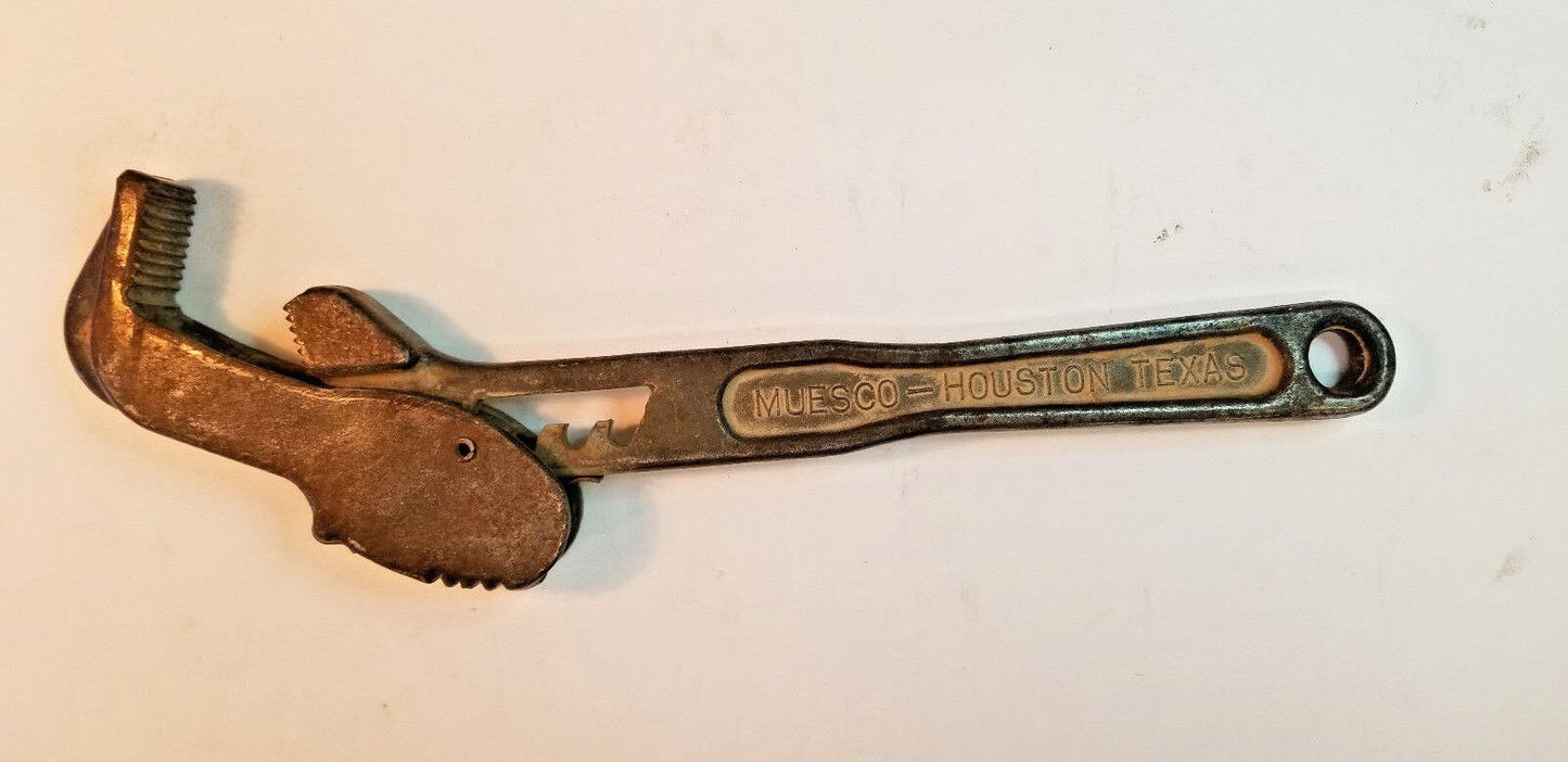 Vintage Magnum Tool Company,  MUESCO 14" Pipe Wrench, USA, Pre-Owned
