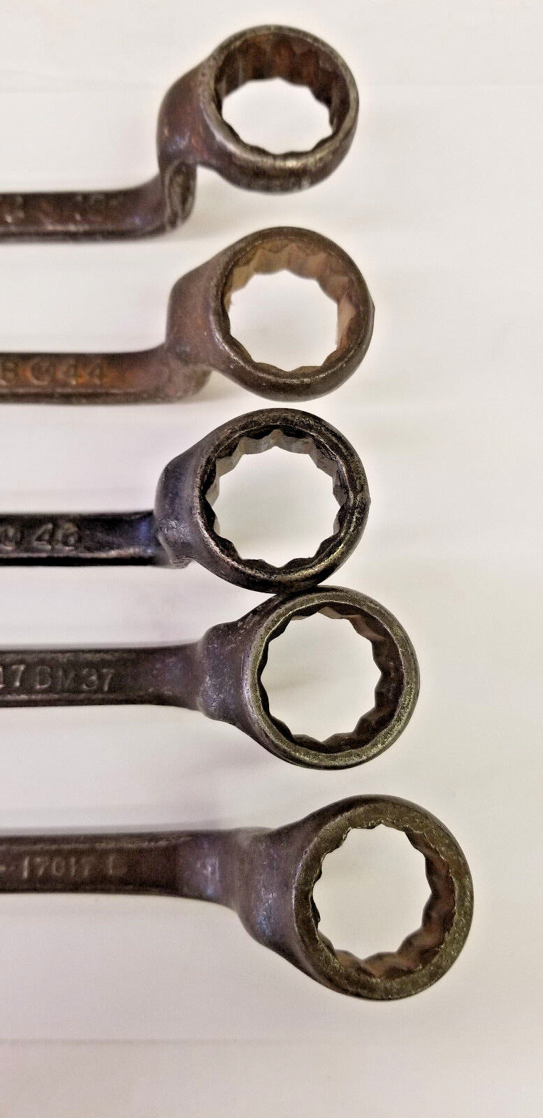 Vintage * Ford * USA Wrenches, 1 Lot, Five Variations 01A – 17017B  Wrenches