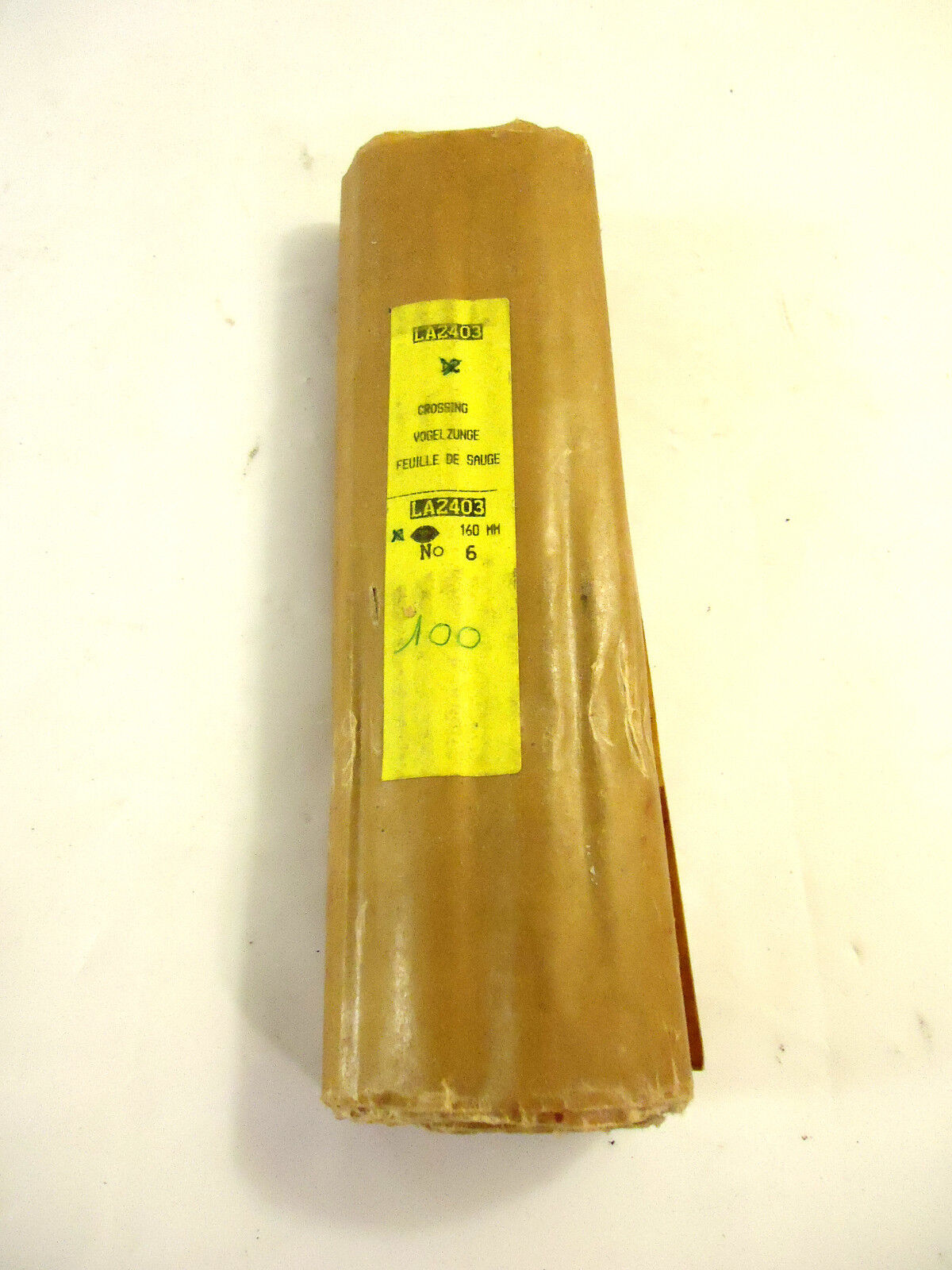 Swiss Made Crossing Needle Files, 100pcs, Cut #6, Switzerland, New.