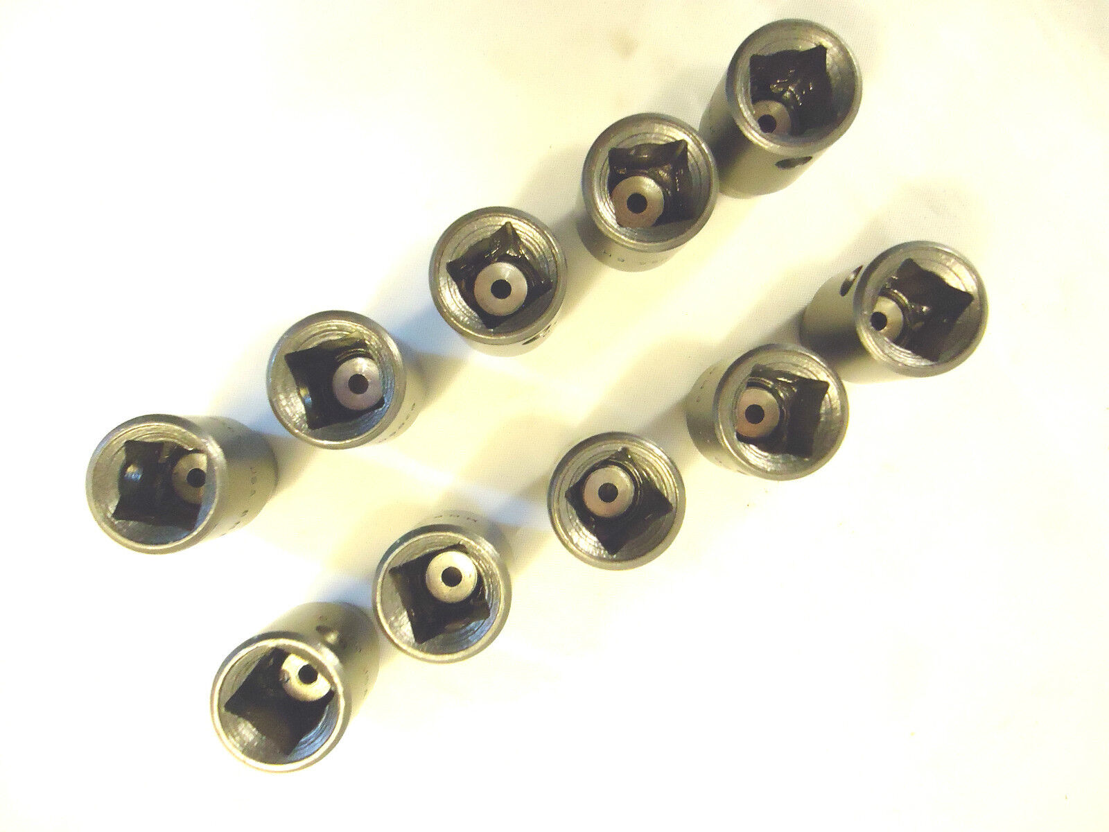 Magnetic Sockets, 10 pcs, 3/8” Drive X 8mm Hex, Impact, Hanson, USA, NEW/OTHER