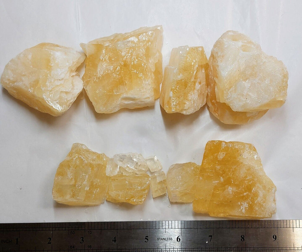Amber Onyx Calcite Rough 2lb