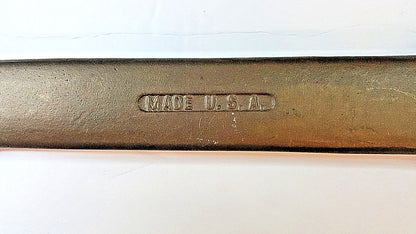 AMPCO Beryllium Copper W772C Dbl. Ended Open End Wrench 1-5/8” x 1-13/16”, Used