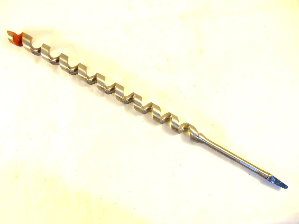 Irwin USA Ship Auger Bit 15/16” x 18” OAL, With Hex Shank Above Tang, USA, New