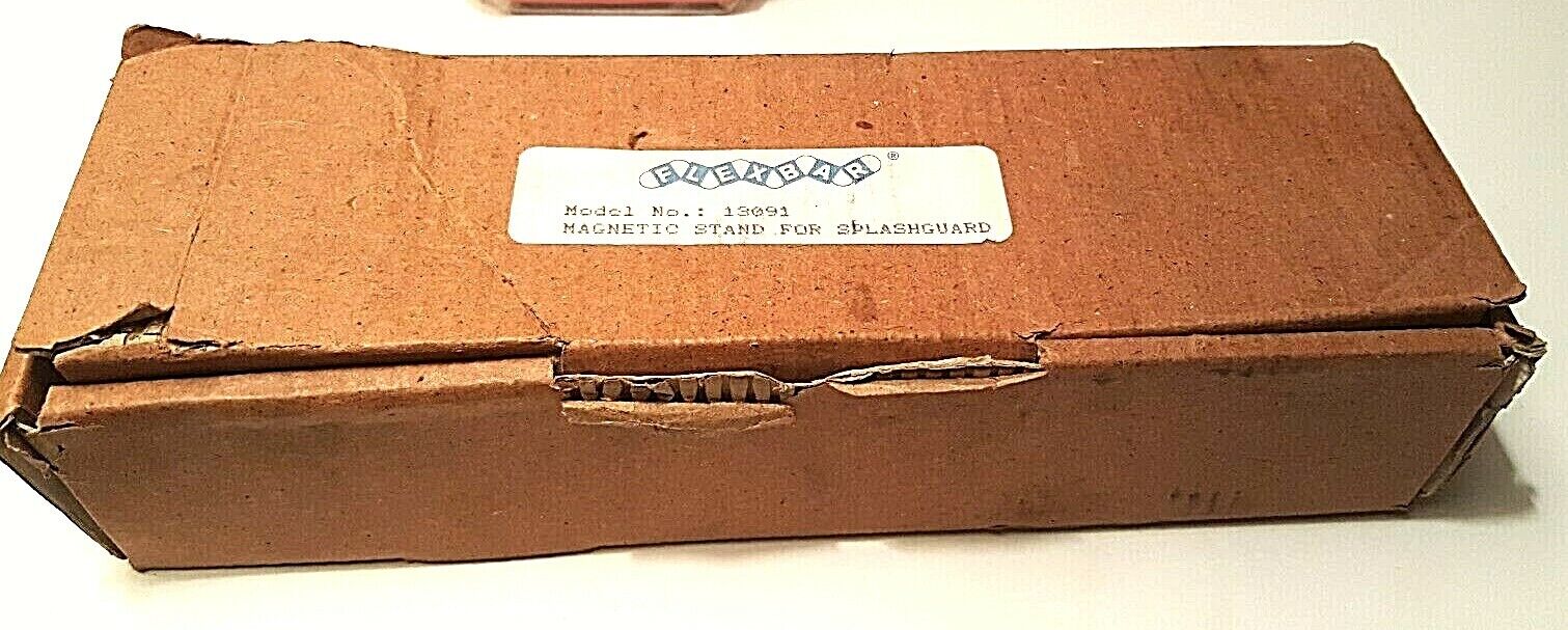 FLEXBAR Model 13091 Magnetic Stand Only For SPLASHGUARD Lexan Machine Shields