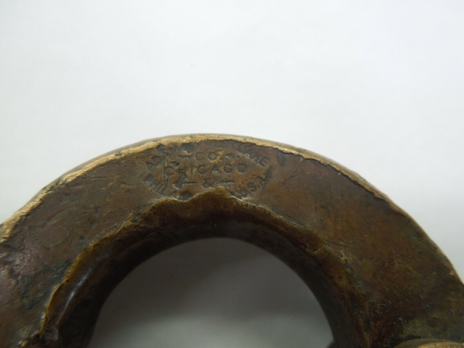 Vintage ADAM & WESTLAKE CO. Railroad Padlock