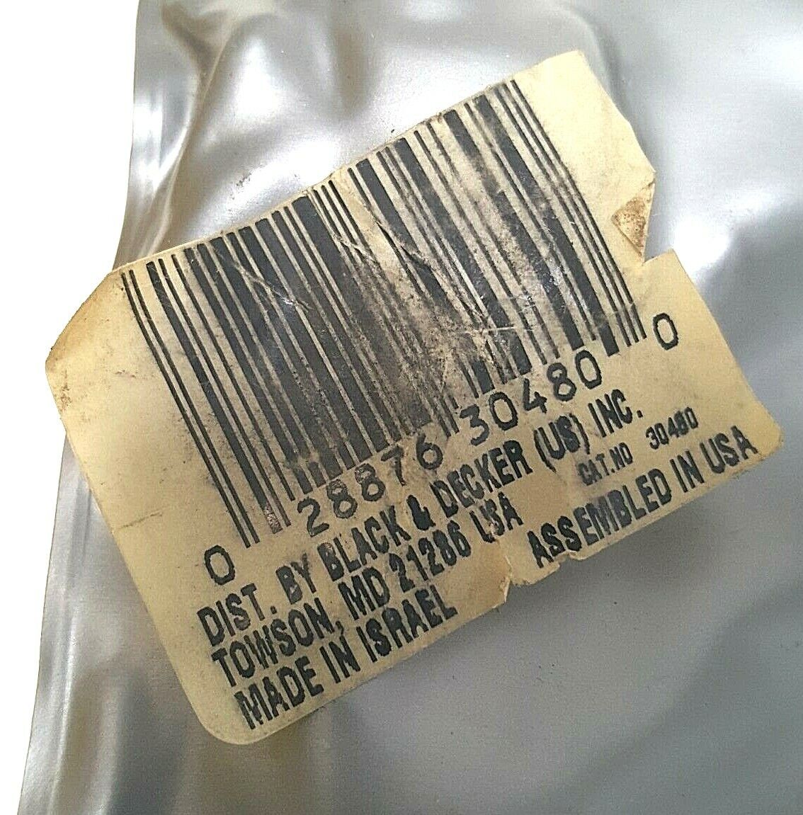 B&D Router Bit, 3/8" Rabbeting Bit, Carbide,1/4" Shank & Bearing, 30480, Israel