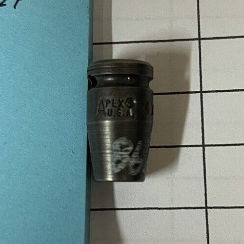 1/4x1/4 Magnetic Socket, Apex, 2pc.