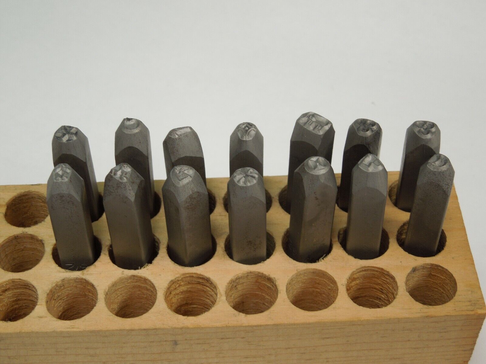 SYMBOL MARKING STAMPS 14pcs. - 1/4", Shop QC, Parts &Tools, Maker Marks, USA