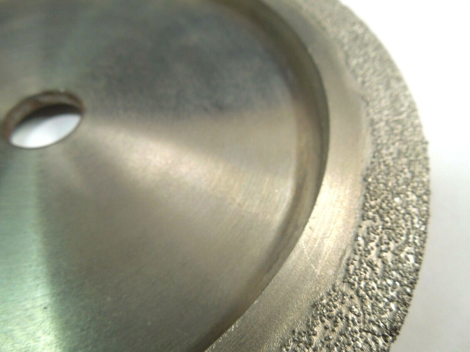 Brazed Diamond 6" Demi-Bullnose Profile Wheels, Marble/Granite, 5/8" Radius, 30g