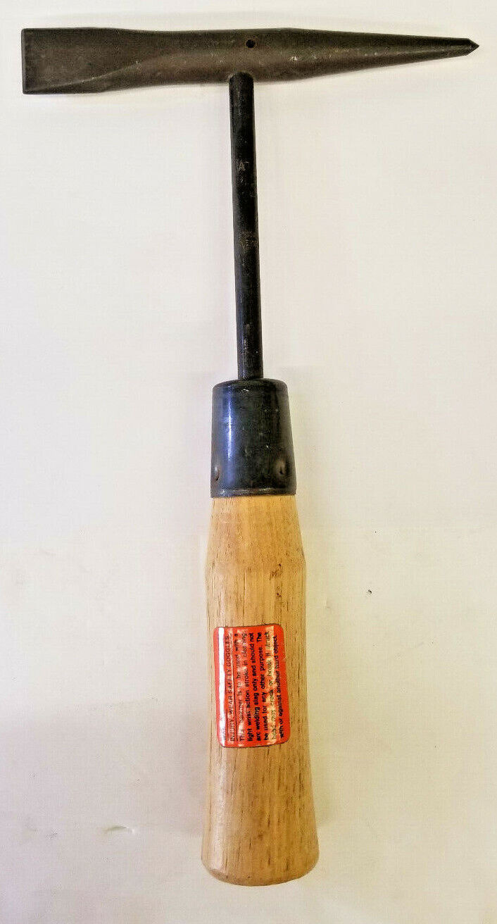 Forney Welding  6pc Lot 70610 Straight Head Chipping Hammer/Wood Handle, 10-1/2"