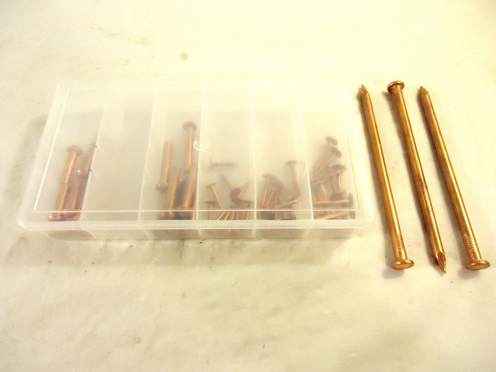 Non Sparking Round Head Rivet Pins and Nail Assortment, New/Other