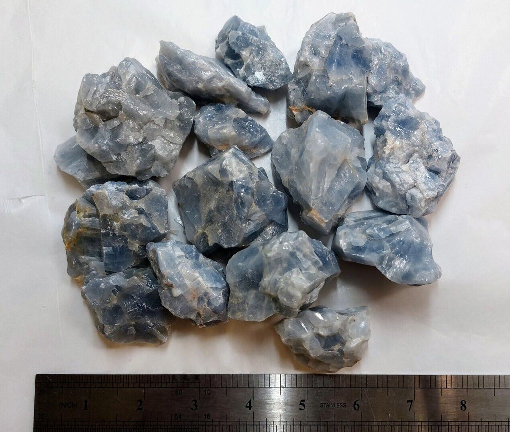 Blue Onyx Calcite Rough 2lb