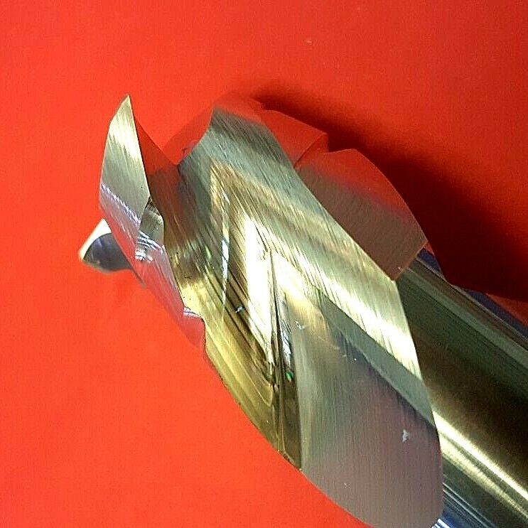 1" 3 Flute 1" LOC Benchmark Carbide Roughing End Mill, Alum ZRN #35010000C5, NEW