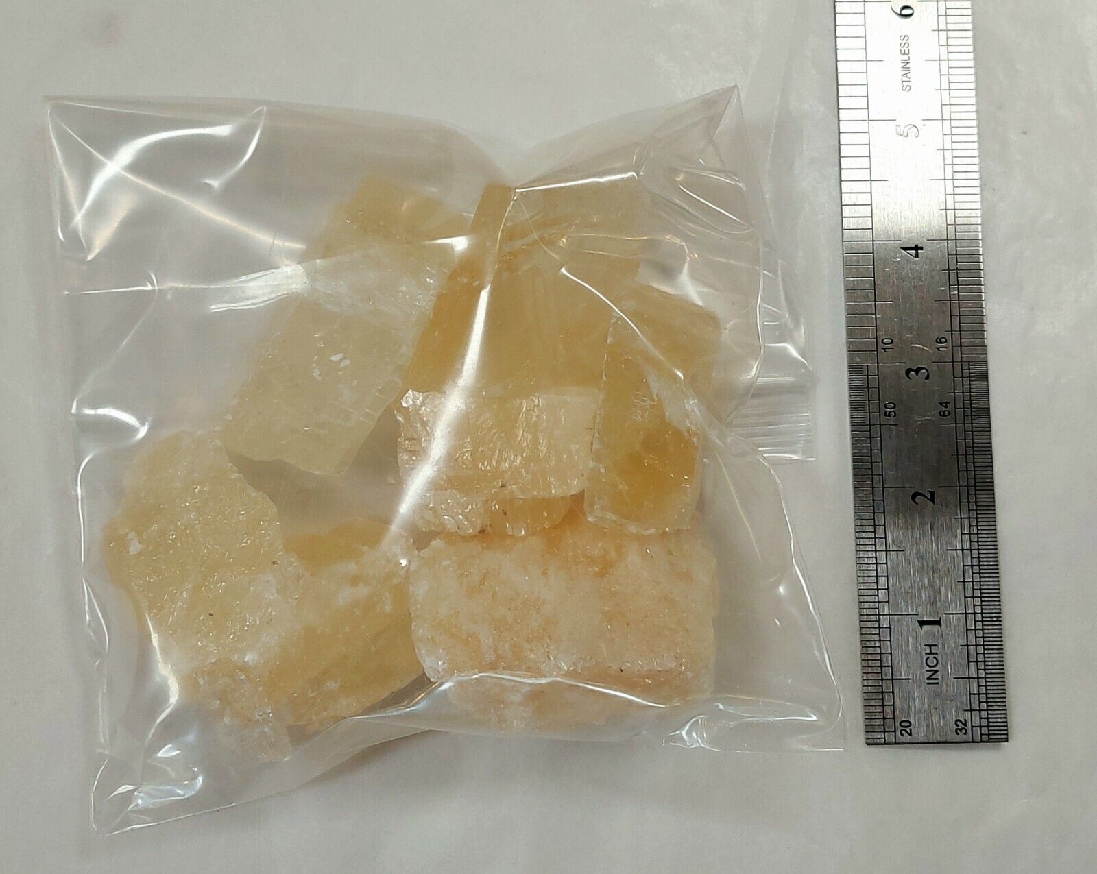 Amber Onyx Calcite Rough 1lb