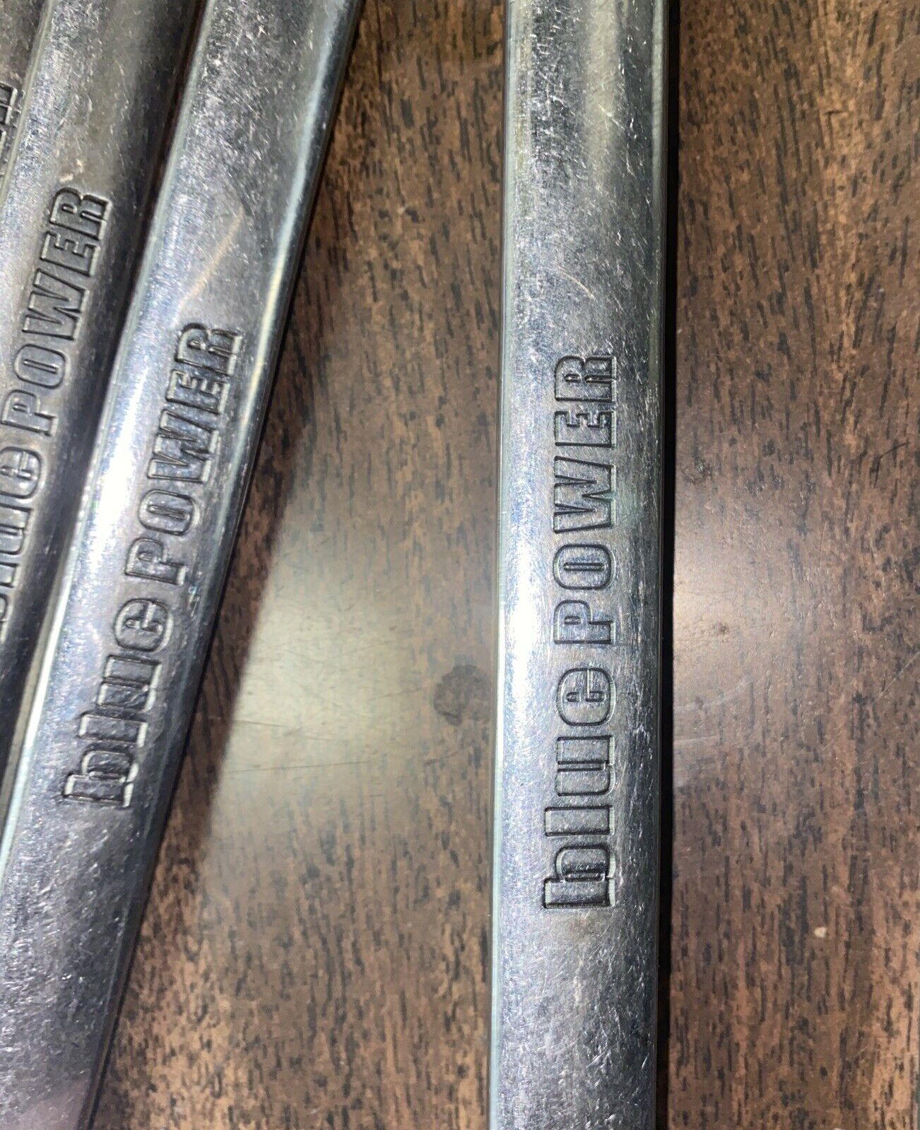 Blue Power Metric Double Box Ratcheting Wrenches 8-19mm, 12 Point.