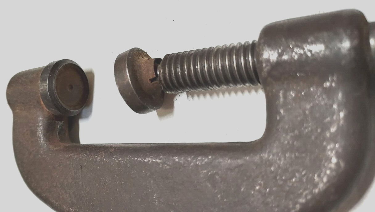 Vintage KWIK-WAY C-Clamp, Unknown Use, Great Condition, No Names or Markings