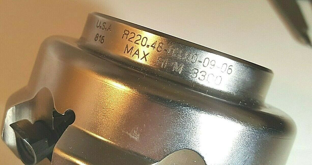SECO TOOLS R220.48-03.00-09-06 Face Mill 3" SECO CUTTER BODY (CNC FACEMILL)