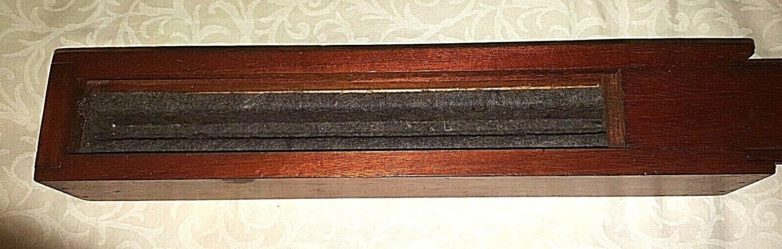 Unique 9" Flat Rectangular Parallel with 2 Clamps, Precision Tool  , Wooden Case