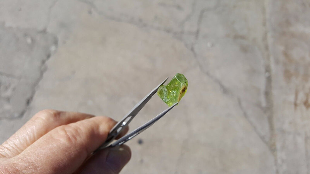 Peridot, San Carlos, Rough, 9.85 cts