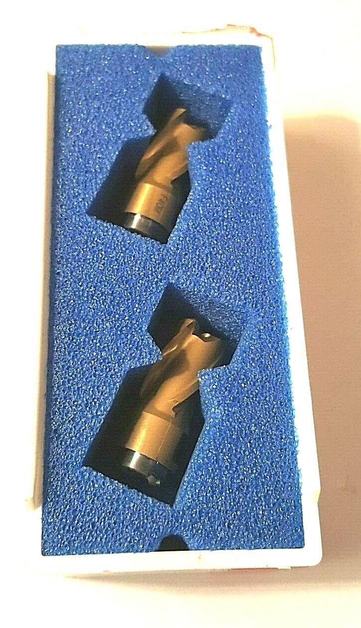 SECO Carbide MP-09512R08Z3-E03, F40M Slotting/ Milling Cutters 3/8 2pcs, Used VG
