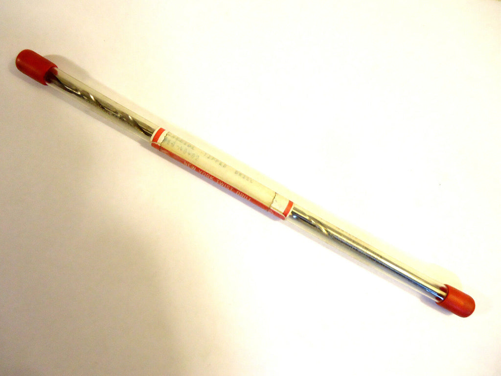 Carbide Tipped Twist Drill Bit #22 (.1570), 8” OAL, USA, New.