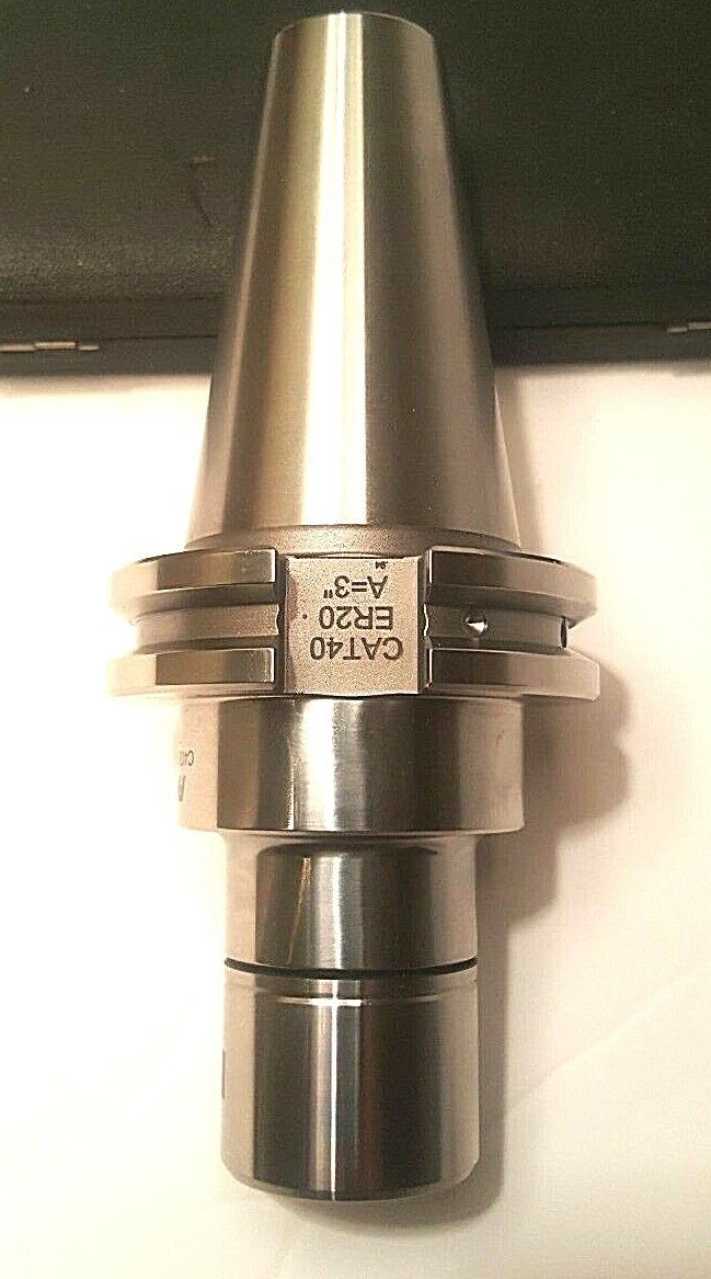 PARLEC CAT40  C40BC-20EROS300 EROS PRECISION ERos20 COLLET CHUCK, 3" Proj. NEW