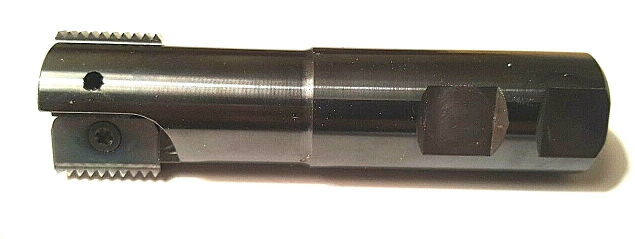 Iscar 1-1/8" MILLTHREAD, 1" Shank MTSR 1180 J21-2 + 1set 14 & 2sets 16 TPI Inser