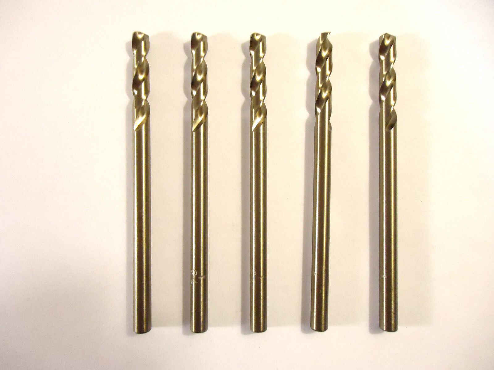 Drill Bits, #1 Cobalt, Chicago Latrobe, 10 Drill Bits, New, Made In The USA