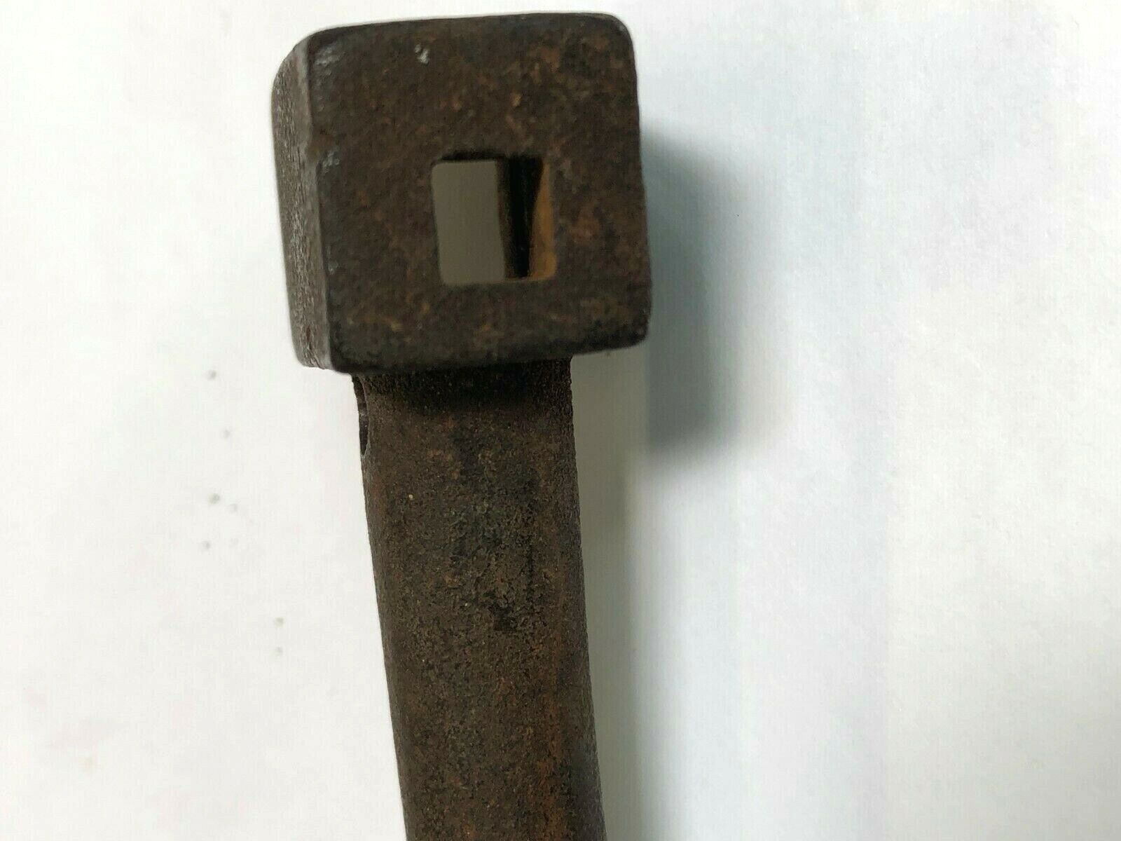 Rare Vintage Wood Bit Brace, Ball Type, Lady's Size, Non-Ratcheting, Free Ship