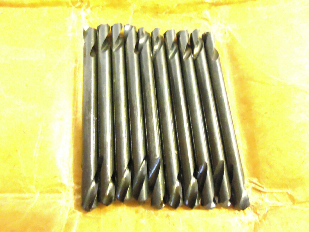 Clarkson Twist Drill Bits 4.5mm x 58.5mm long, 10 pcs, Double Ended, Slit Point.