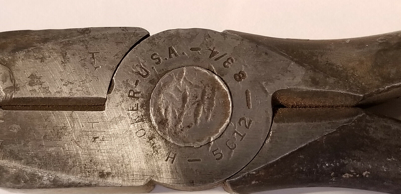 Vintage H BOKER #5612 Lineman's Plier Modified for Crimping