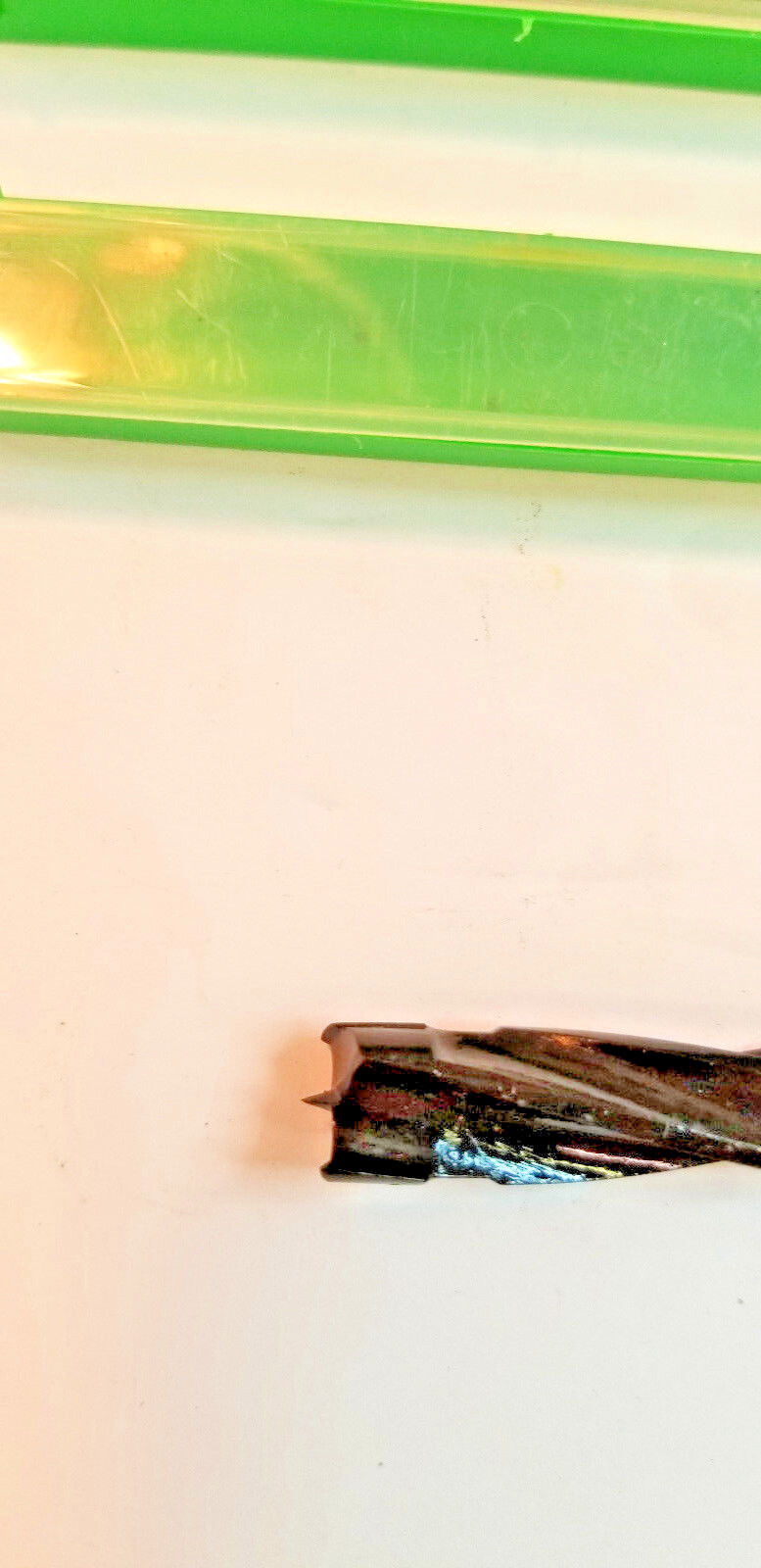 Freud 11mm Diam. x 57mm Long RH 10mm Shank Carbide Spindle Hinge Boring Bit, NEW