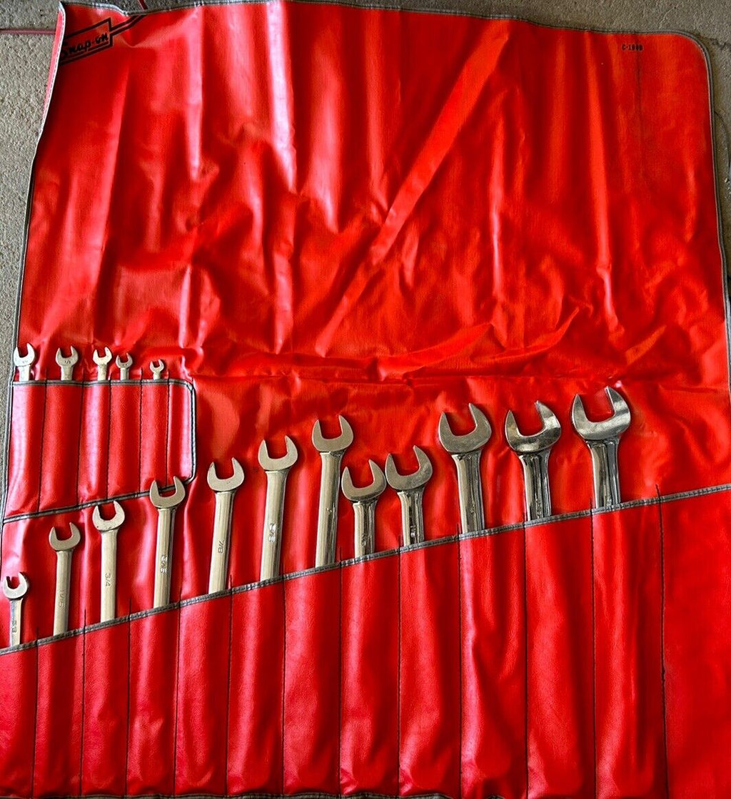 Snap-On 17 Piece Wrench Set (5/16- 1 3/8)
