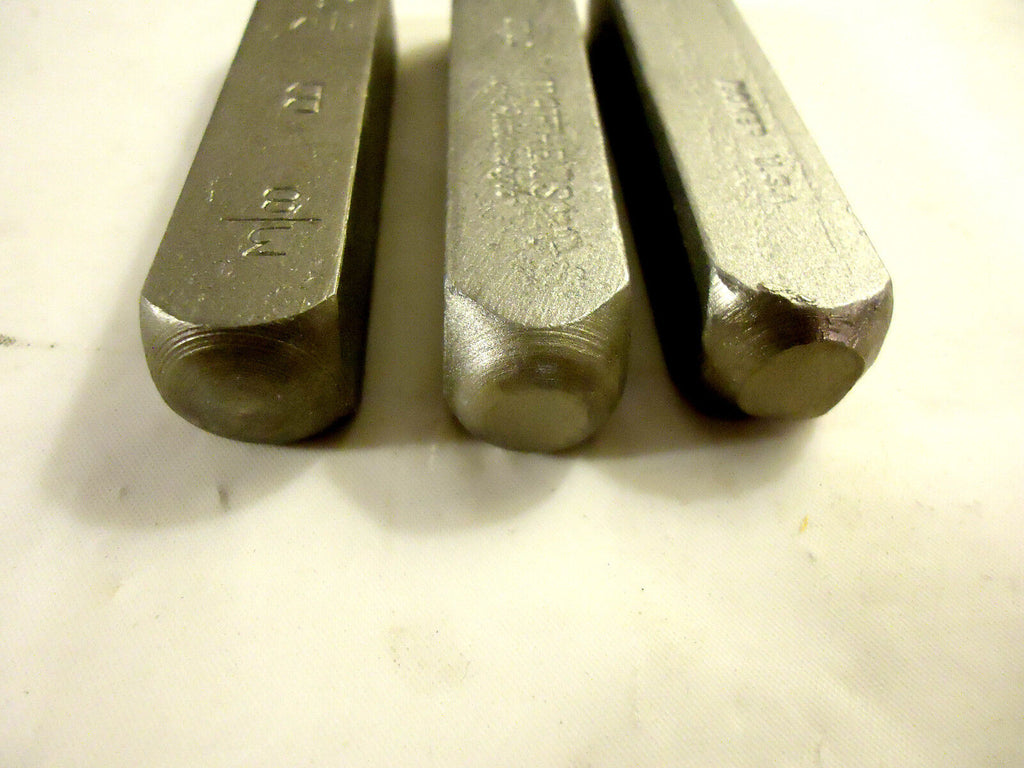 Vintage USA 3/8” LETTERS Stamps Set, NEW/OTHER