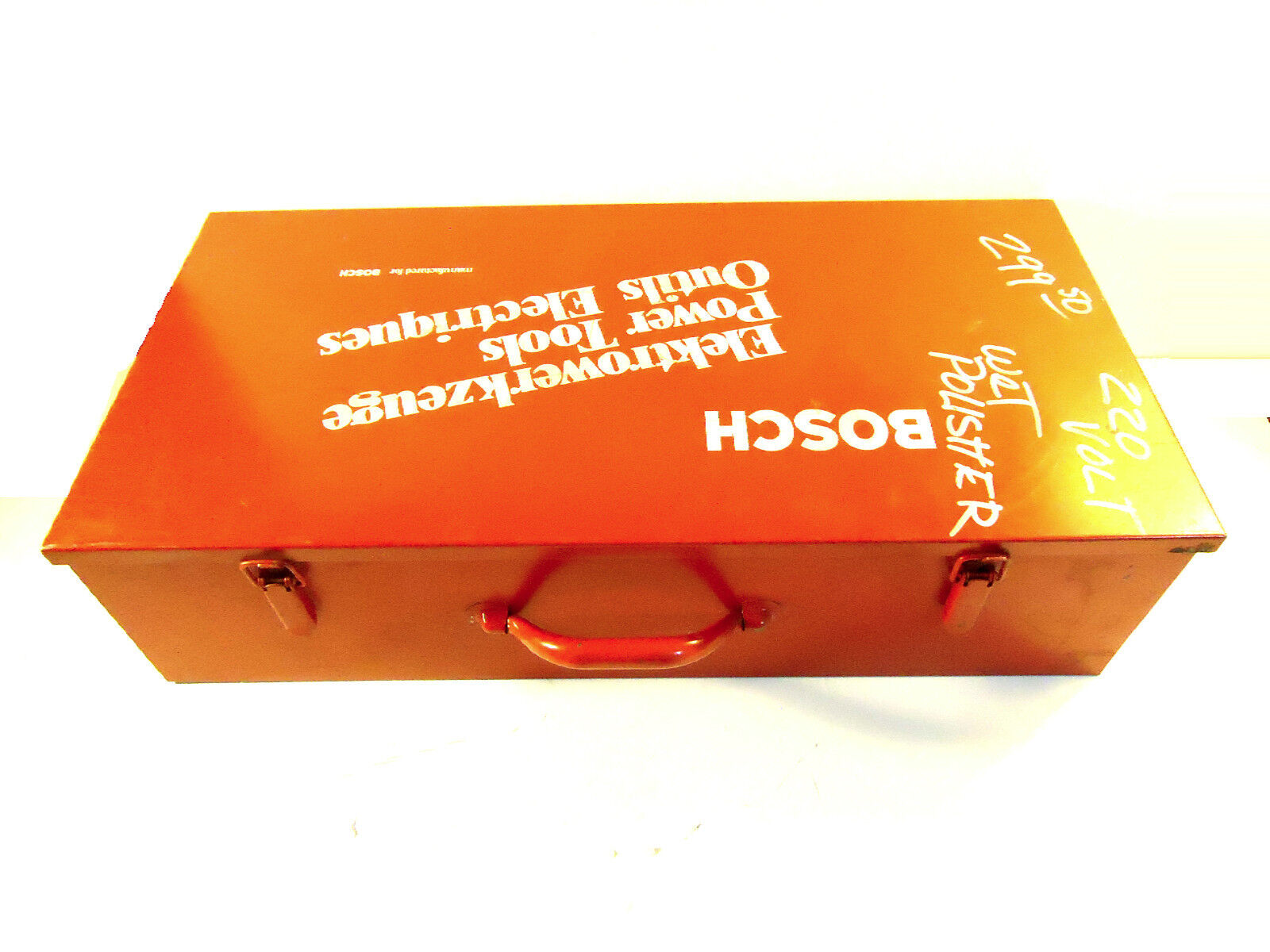 Bosch #0 601 339 061 Wet Polisher/Grinder, 220 Volts – 50 Hz, Used.