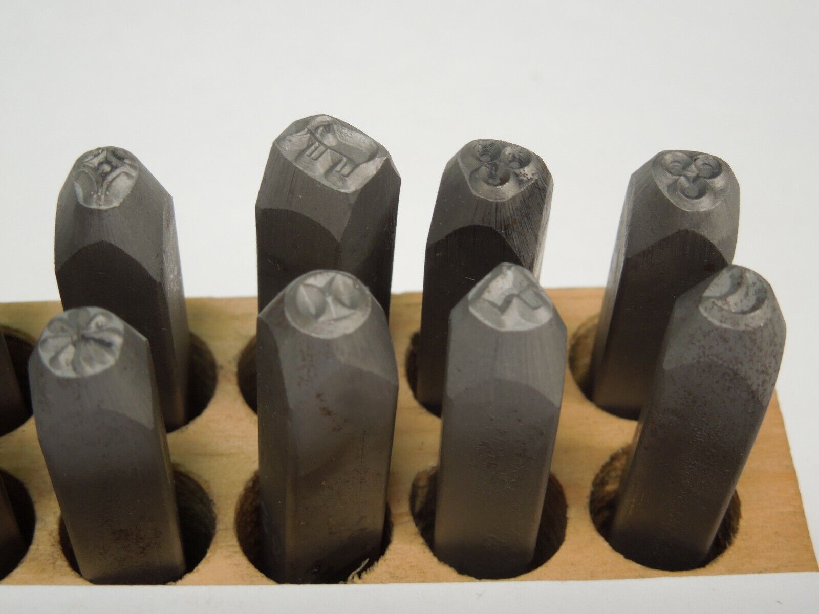 SYMBOL MARKING STAMPS 14pcs. - 1/4", Shop QC, Parts &Tools, Maker Marks, USA