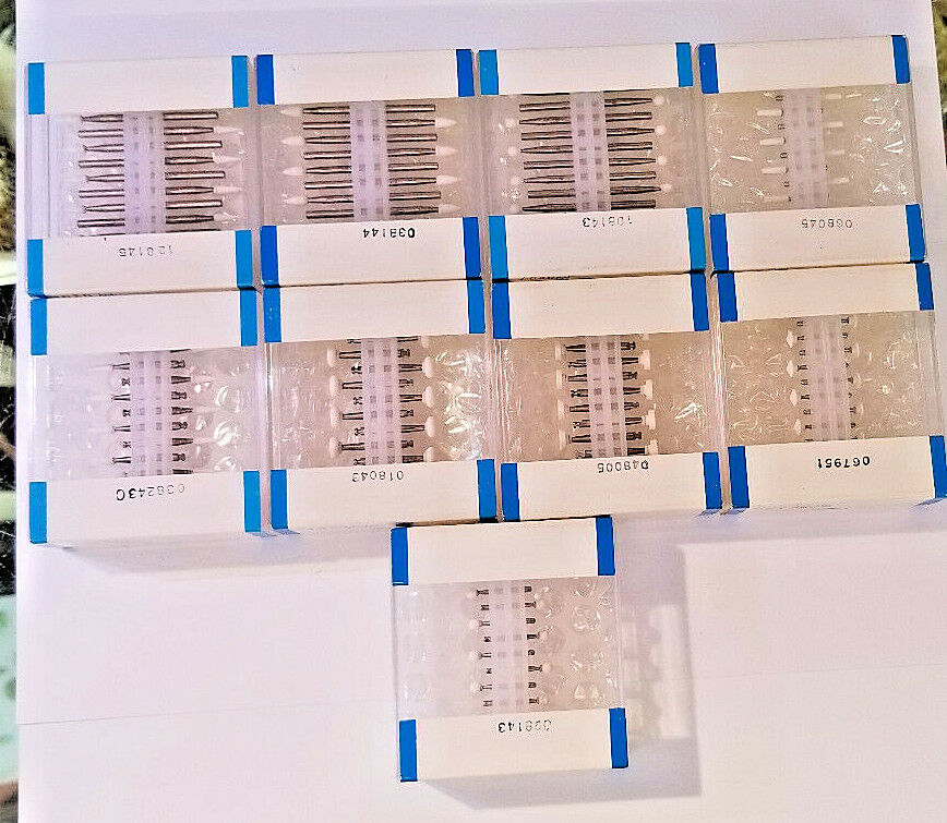 Shofu Dura-White Finishing Stones, 12/Pack, 9 Styles, 108 Stones, NEW, FreeShip