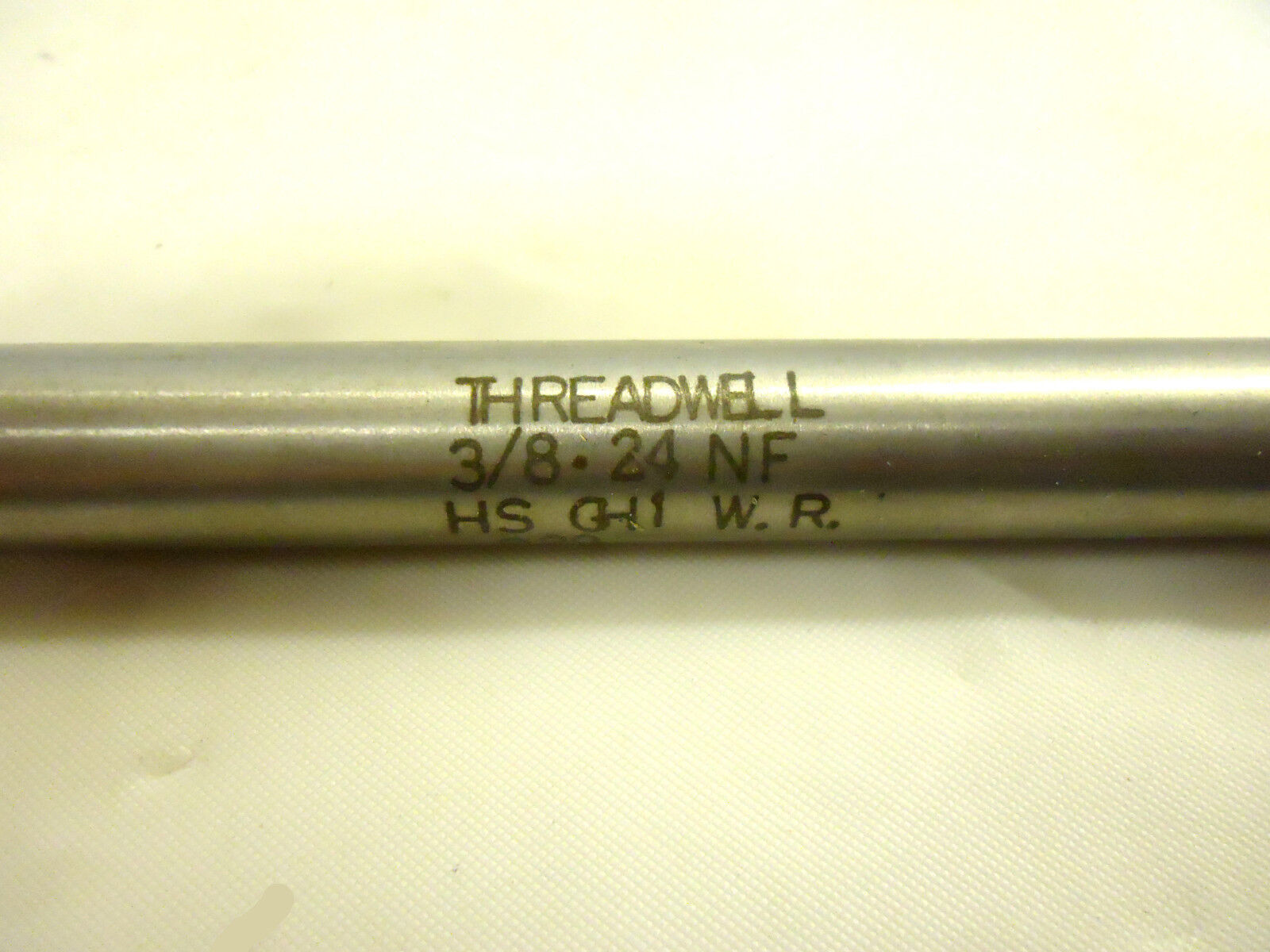 Threadwell TAPS, 1 Lot of 8 pcs, 3/8”-24 NF, 4 ½” OAL, Used.