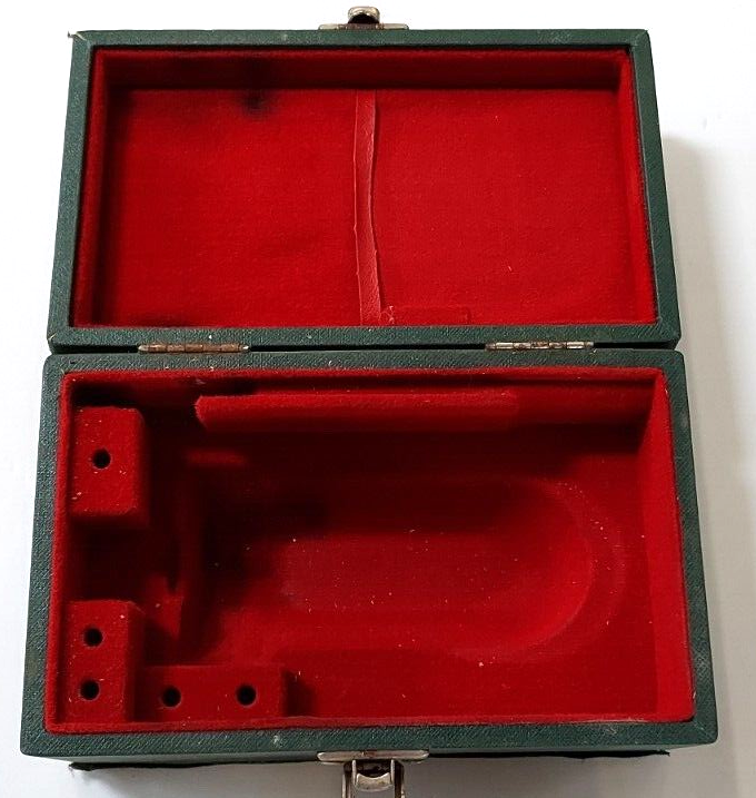 VTG JAQUET Mechanical Hand Tachometer Set, Model 630 Handles 30-50000 RPM, Swiss