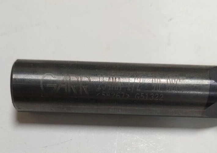 GARR 58267 154MA Center Cutting Drill Mill, 1/2 in Dia, 90 deg Point, 4 Flutes