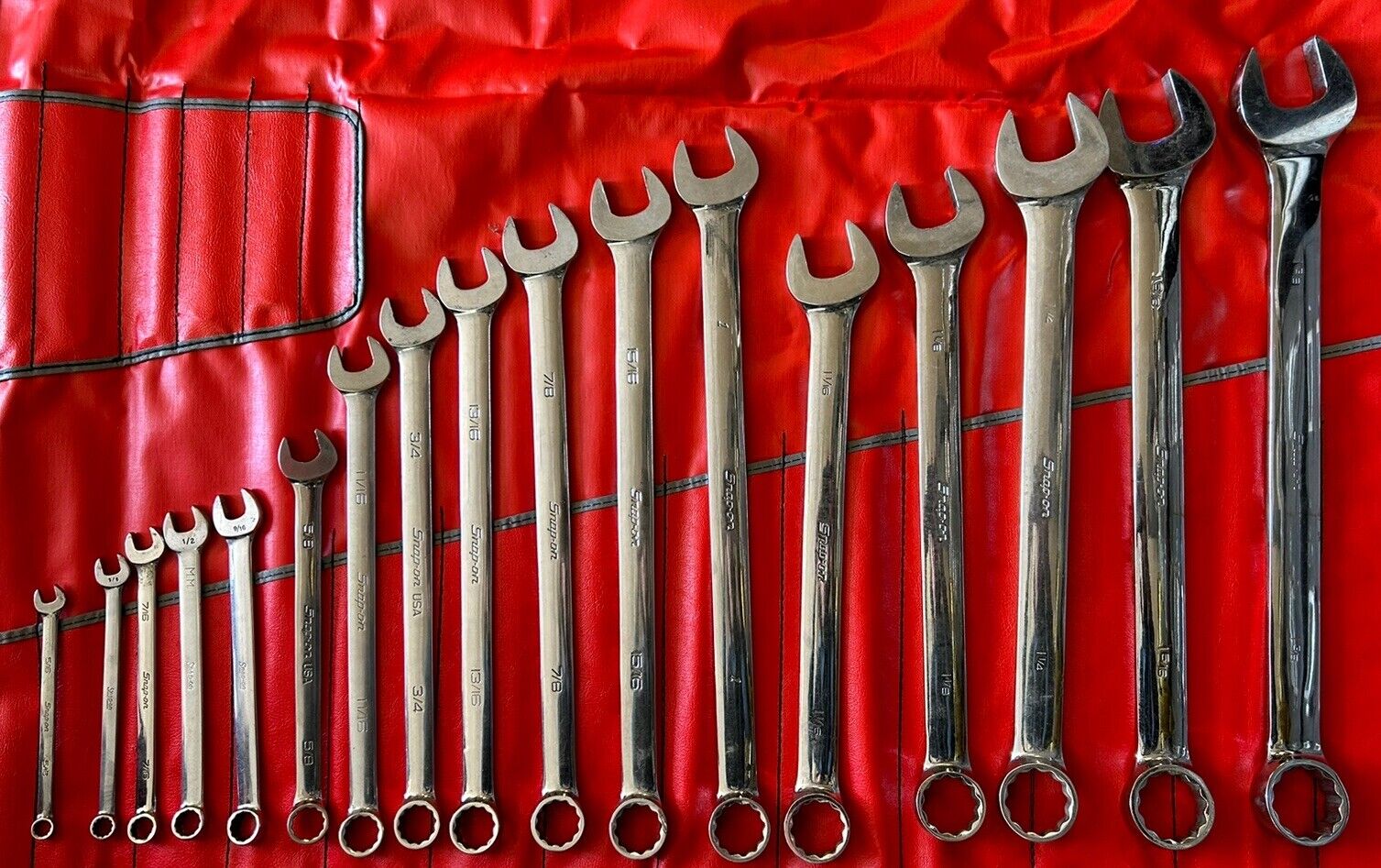 Snap-On 17 Piece Wrench Set (5/16- 1 3/8)