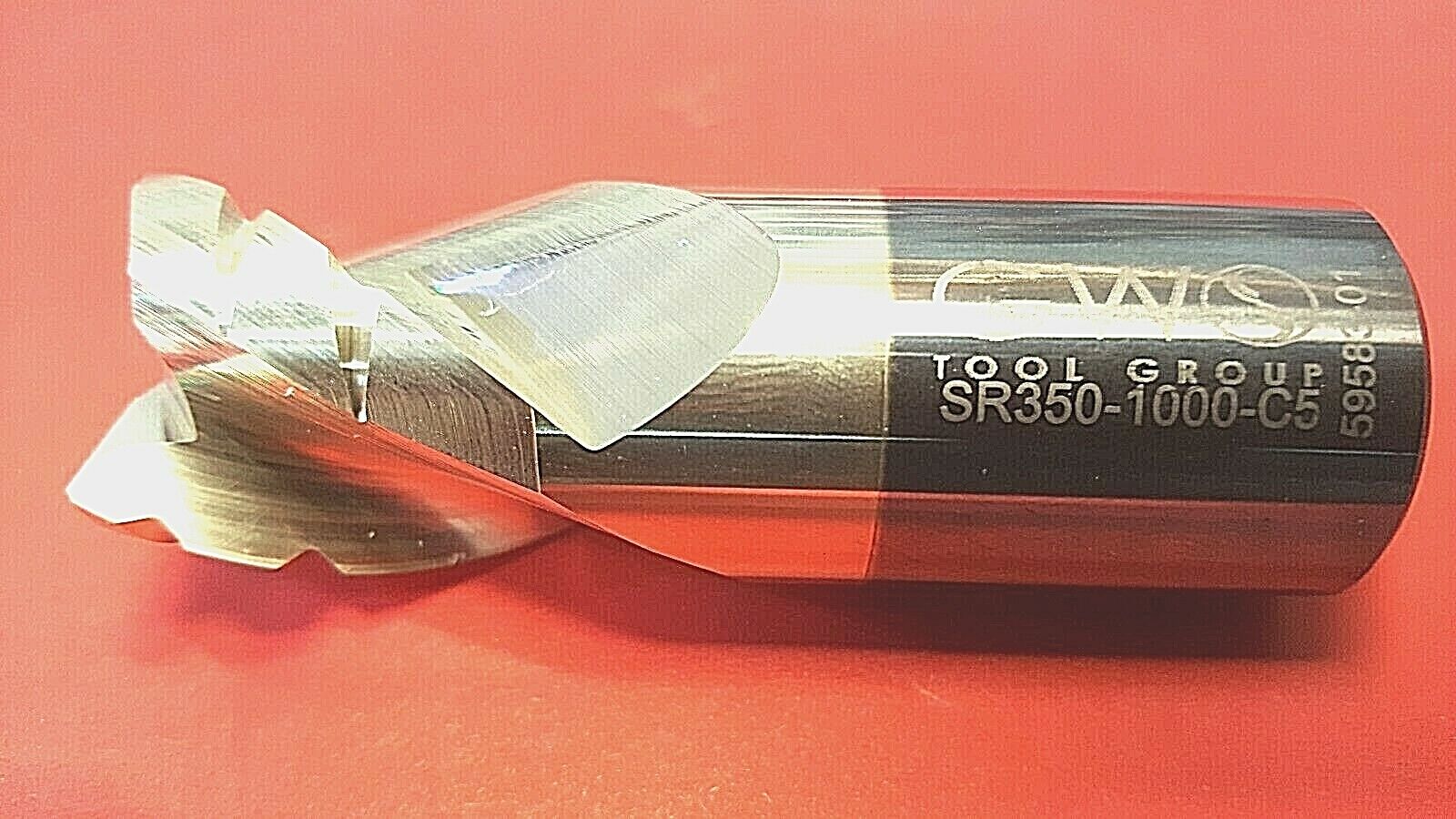 1" 3 Flute 1" LOC Benchmark Carbide Roughing End Mill, Alum ZRN #35010000C5, NEW