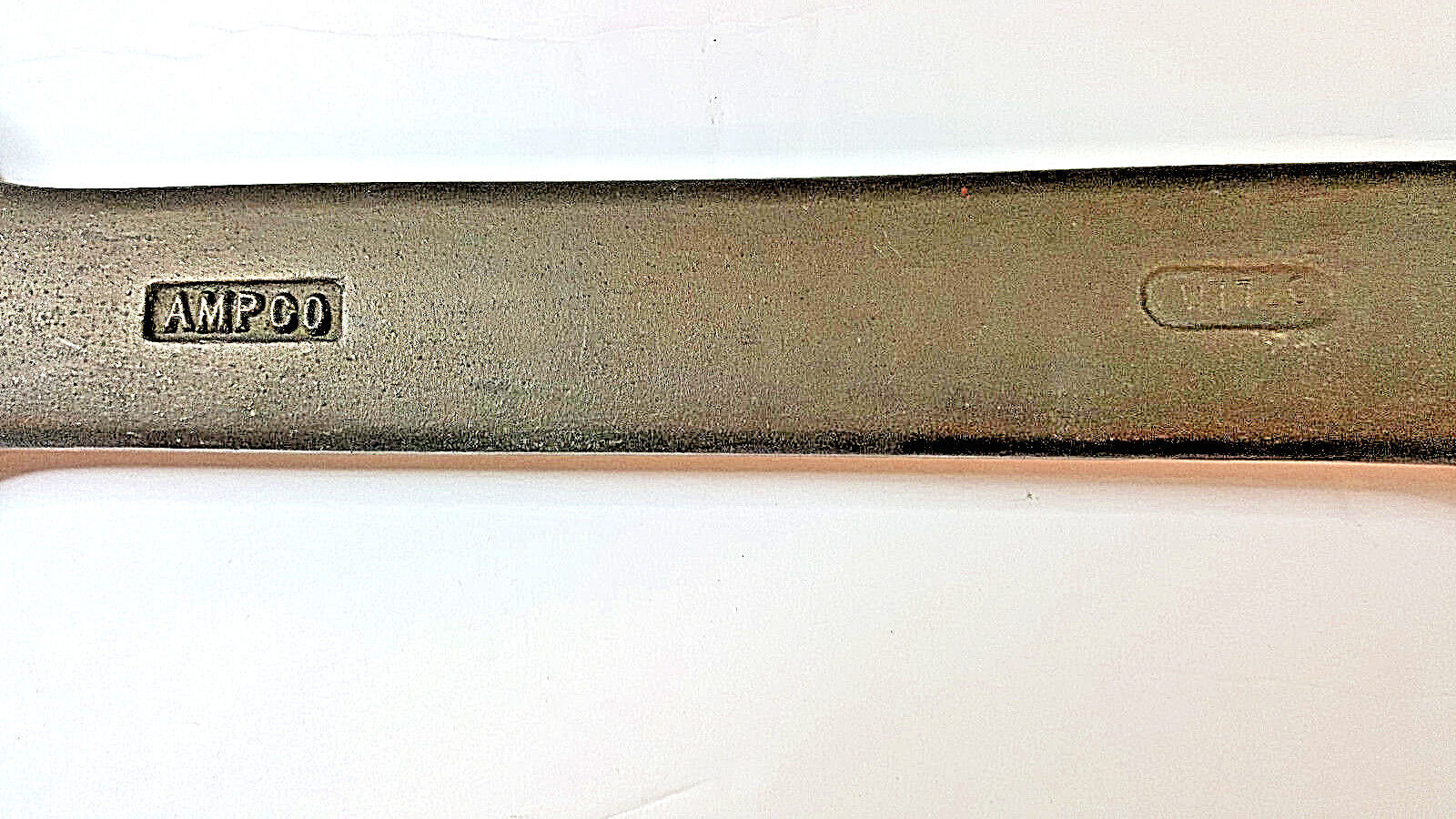 AMPCO Beryllium Copper W772C Dbl. Ended Open End Wrench 1-5/8” x 1-13/16”, Used