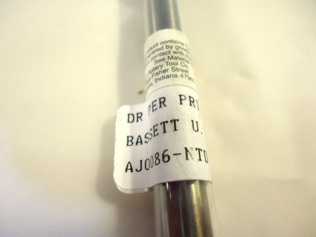 Solid Carbide Step Drill, .307 - .356”, Bassett USA, Used.