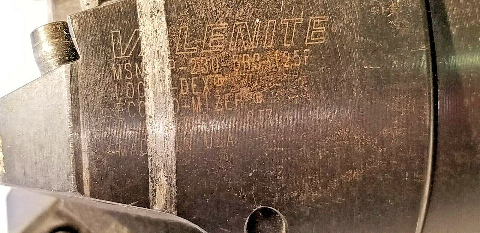 Valenite CAT40 V-Flange Shell Mill Adapter, V40CT-S125-22, 1.250” Pilot, Used