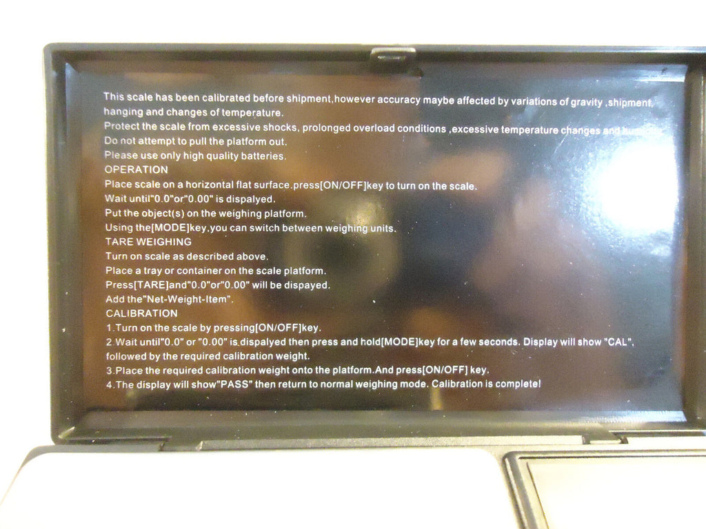 Digital Scale SCL-300.60, 600 Grams x 0.1G, New.